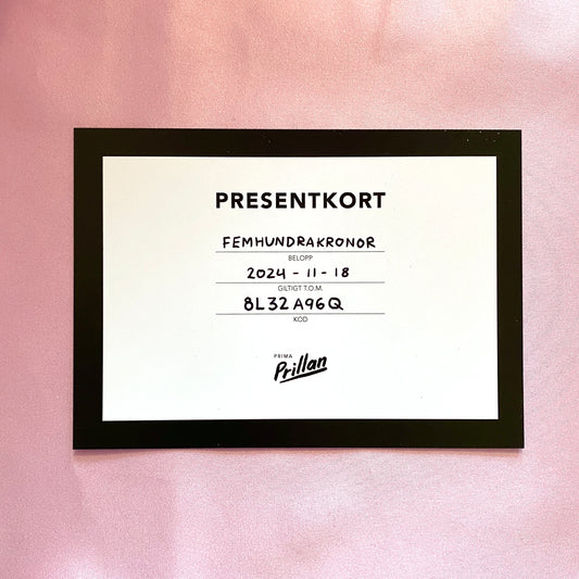 Presentkort